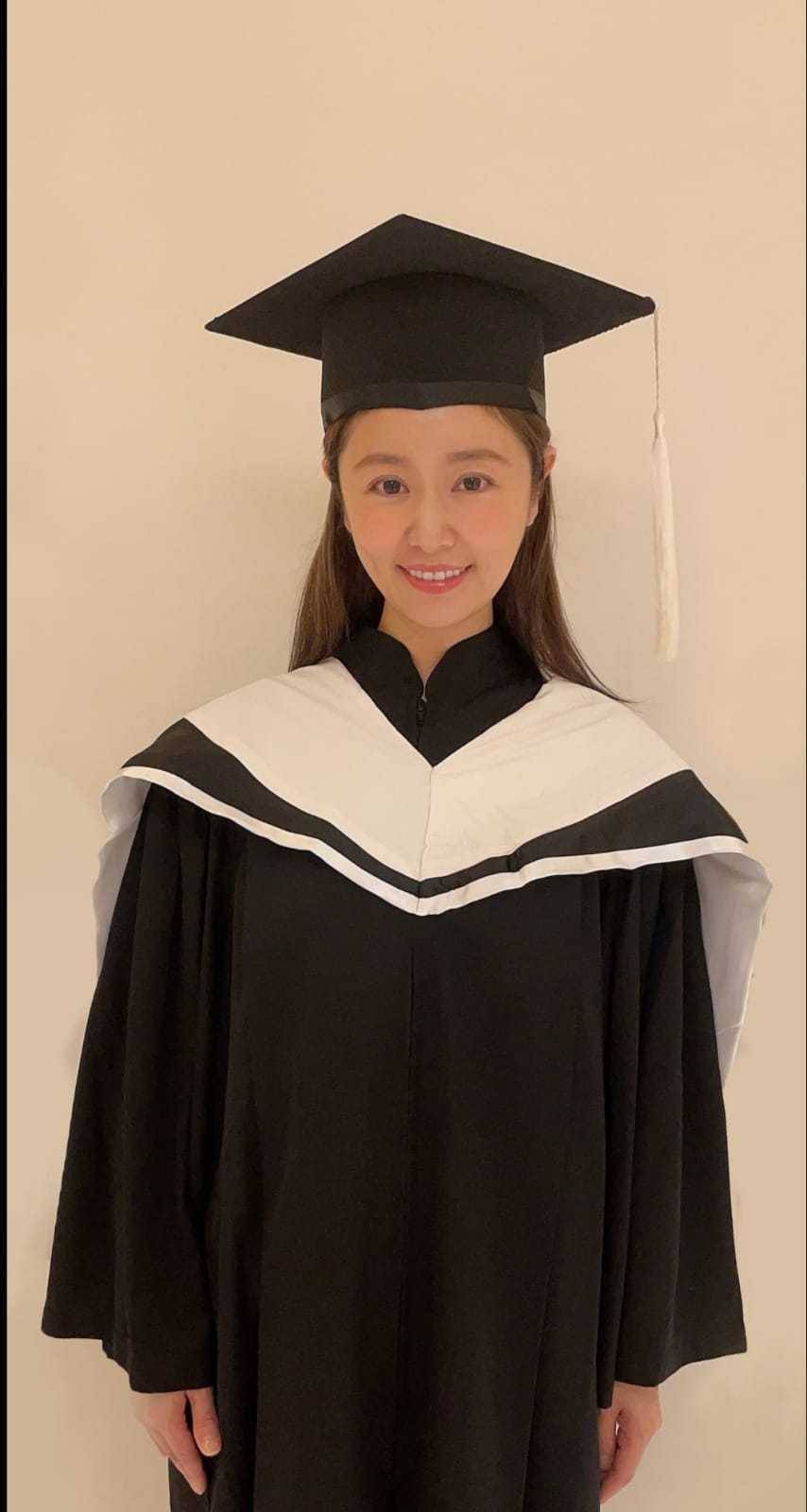 林心如硕士毕业照曝光 露齿灿笑模样十分可爱