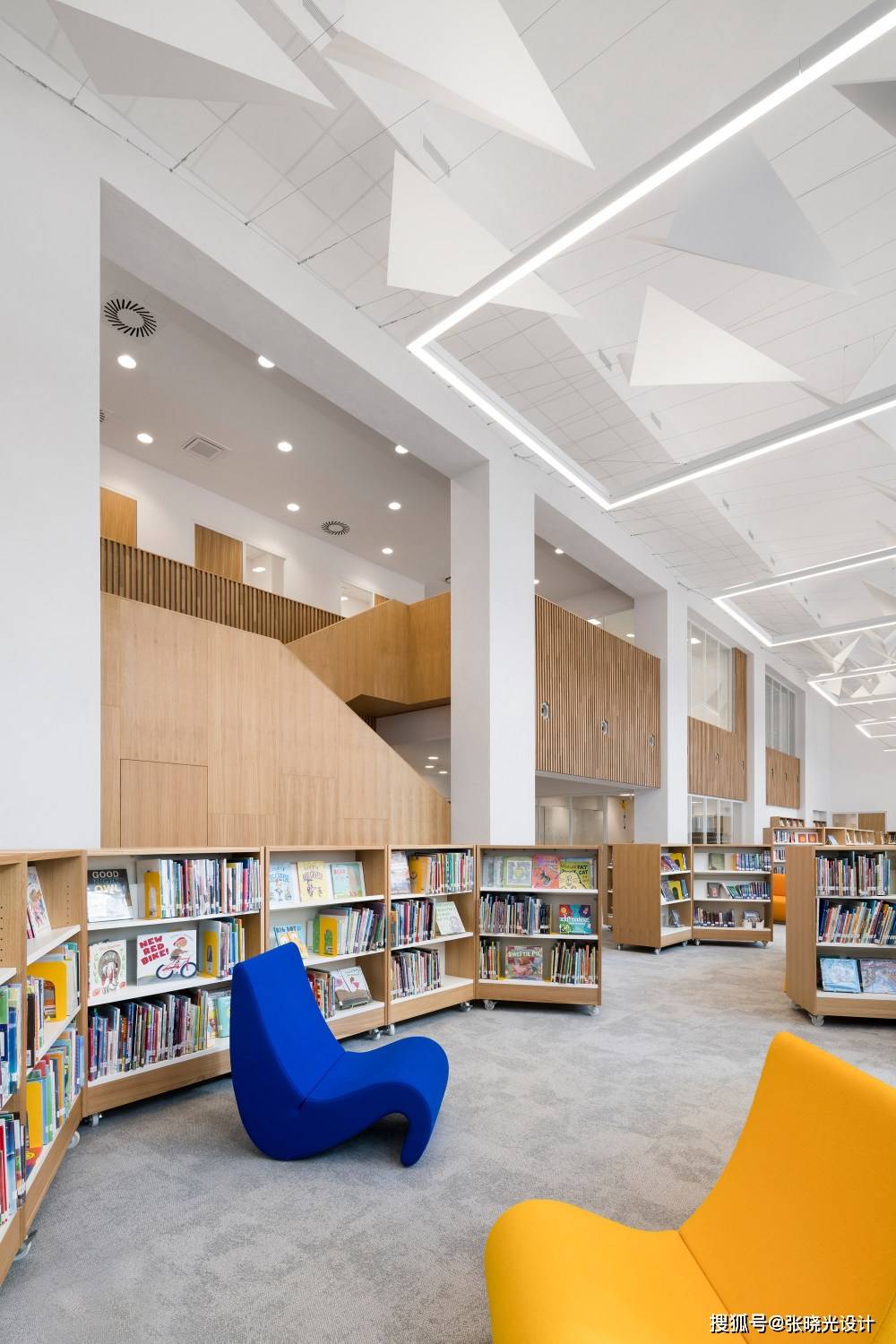 国际学校创新教育中心grk张晓光一流的图书馆室内设计