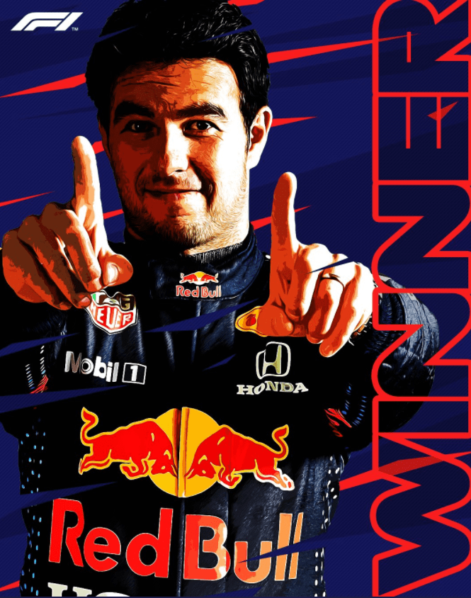 F1阿塞拜疆站-佩雷斯夺冠 维斯塔潘爆胎退赛梅奔0分_汉密尔顿