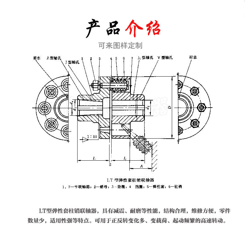 联轴器CAD装配图图片