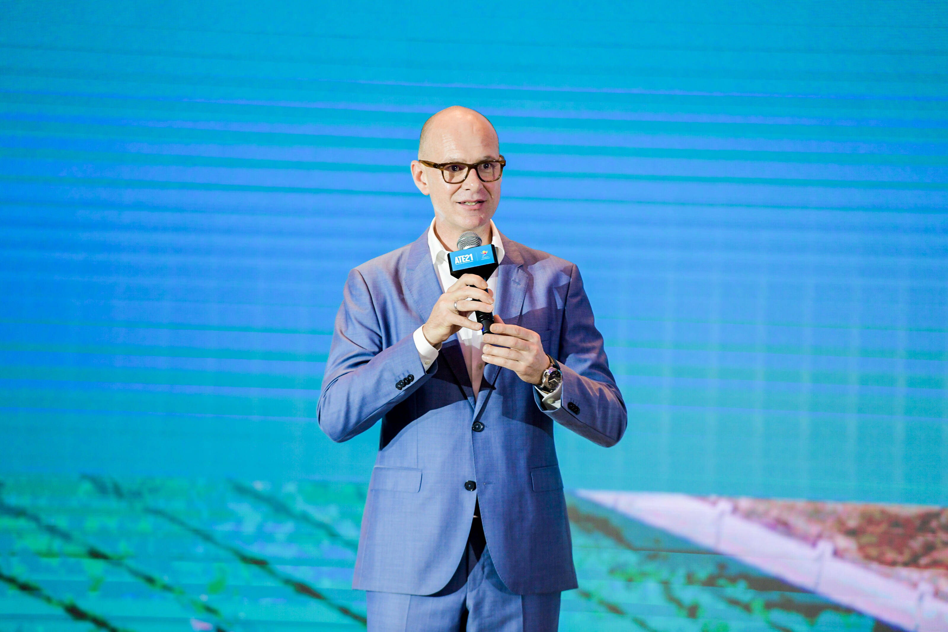 澳大利亚旅游局亚洲市场及国际航司业务执行总经理何安哲先生致辞ate