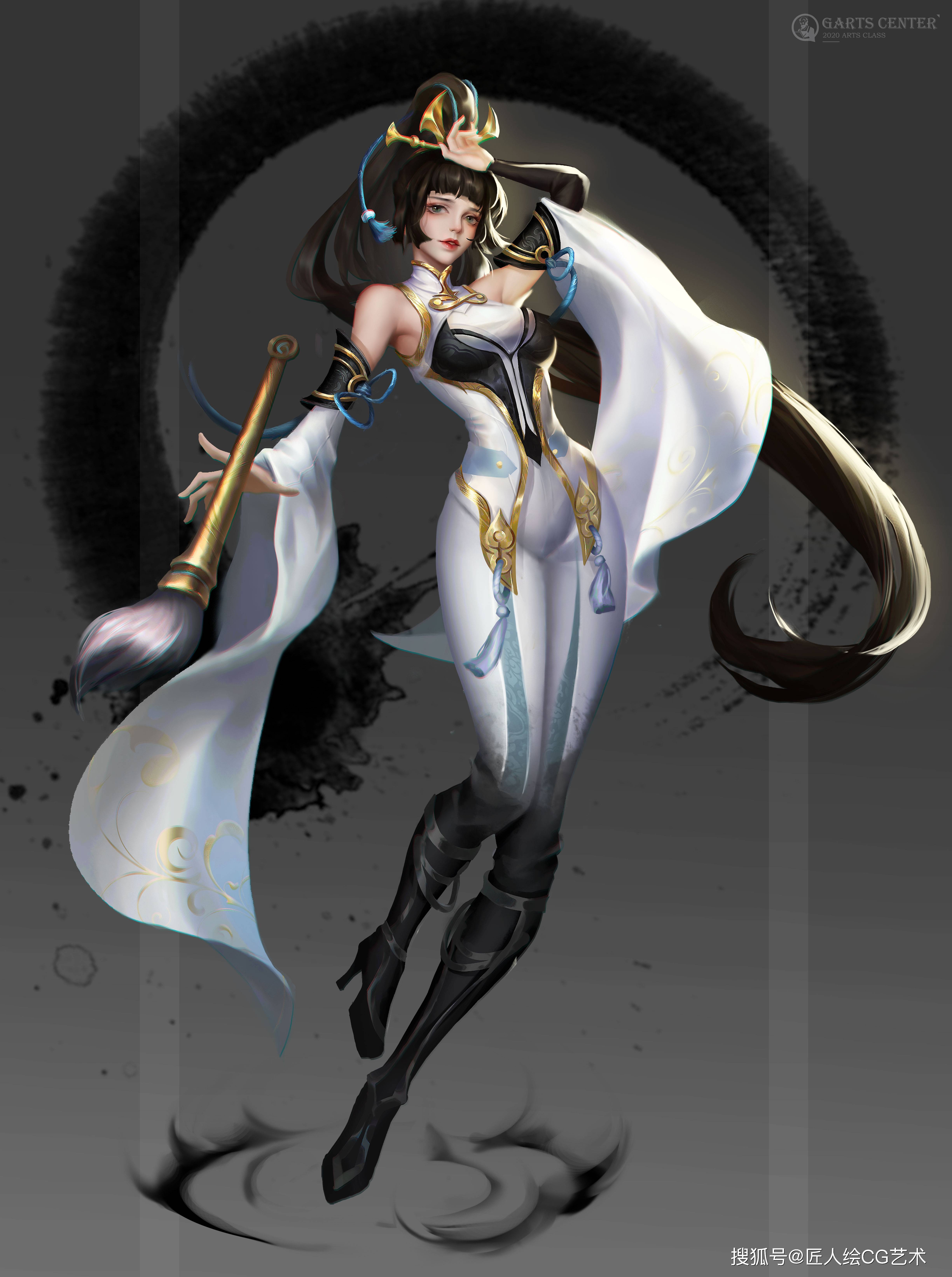 匠人绘学生作业展示基础班学生立绘作业展示