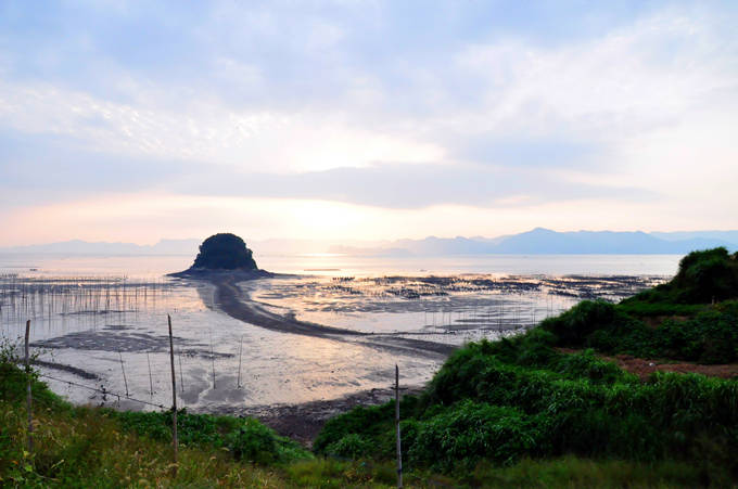 霞浦沙江馒头山美景