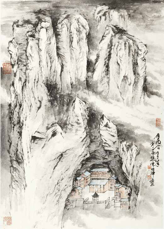 陈明坤,中国美术学院国画系山水本科,硕士,艺术学博士.