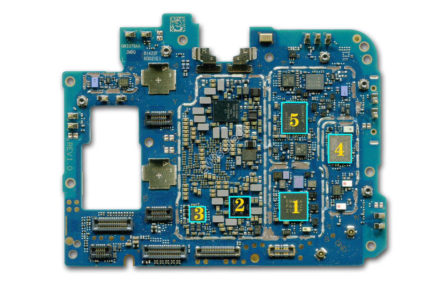 原创三星galaxyf52拆解国产器件比例再度提高首现国产射频方案