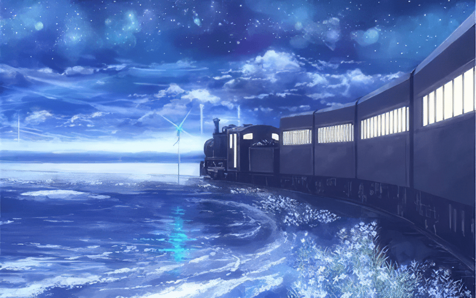 解锁夏日限定福利,快来云端和宫崎骏动画里的列车同框吧