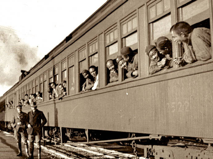 历史老照片:一战时期的华人劳工