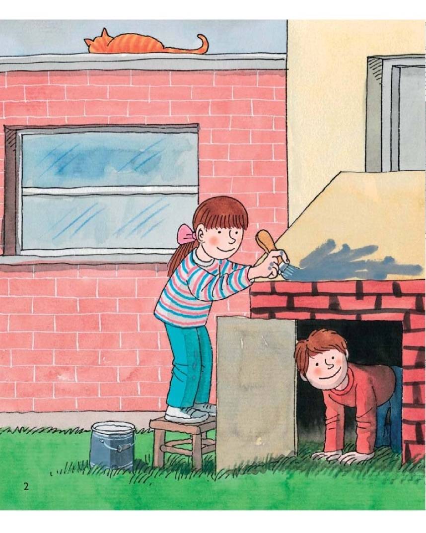 牛津树绘本阅读|牛津阅读树1-9无字书讲解the big box 大箱子