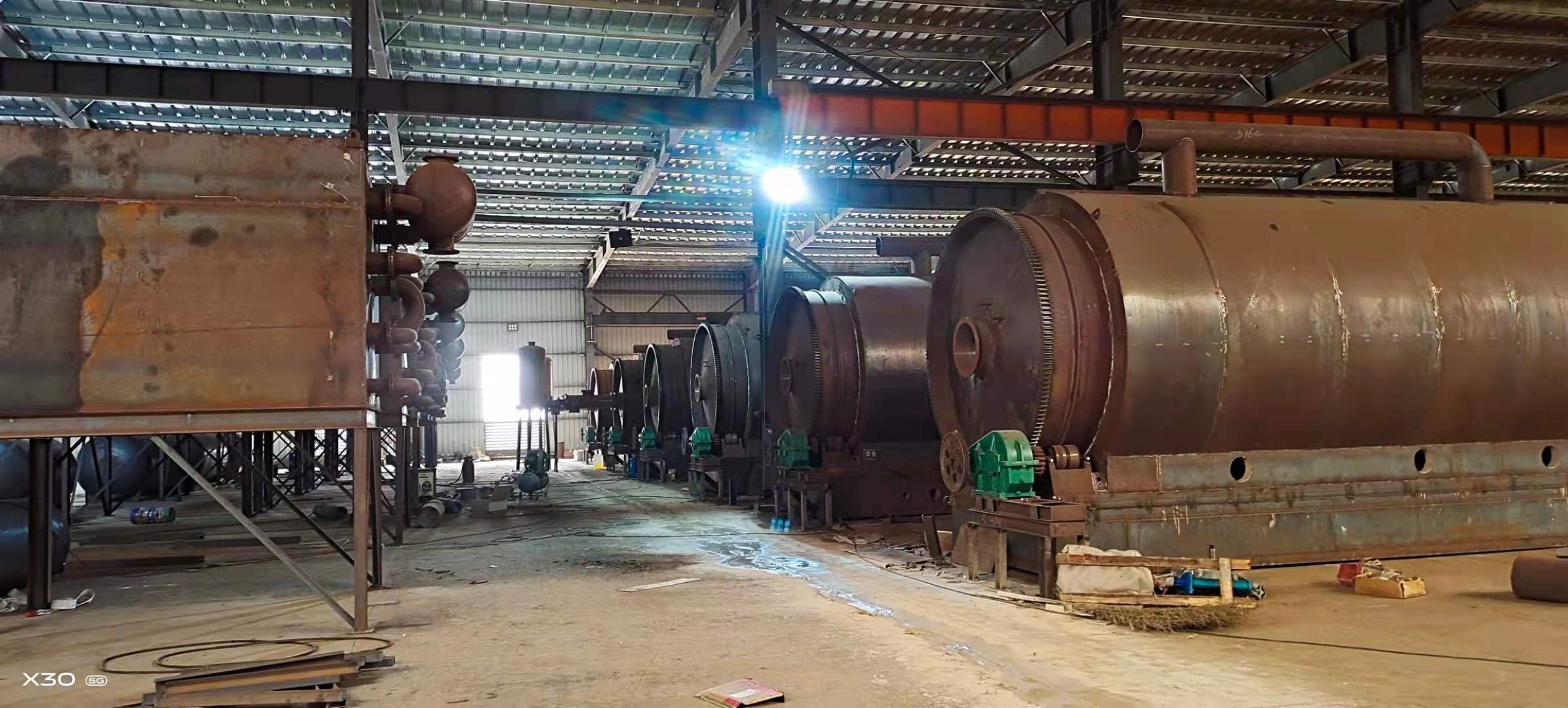 废轮胎炼油出油率是多少与哪些因素有关