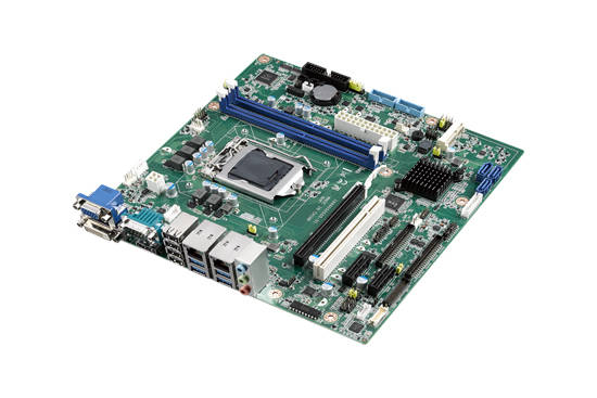 【集特智能】研华micro atx工业主板aimb-505g2-00a1e 双网双显h110