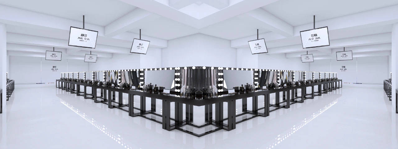 静莎学校 校园环境 化妆教室 摄影