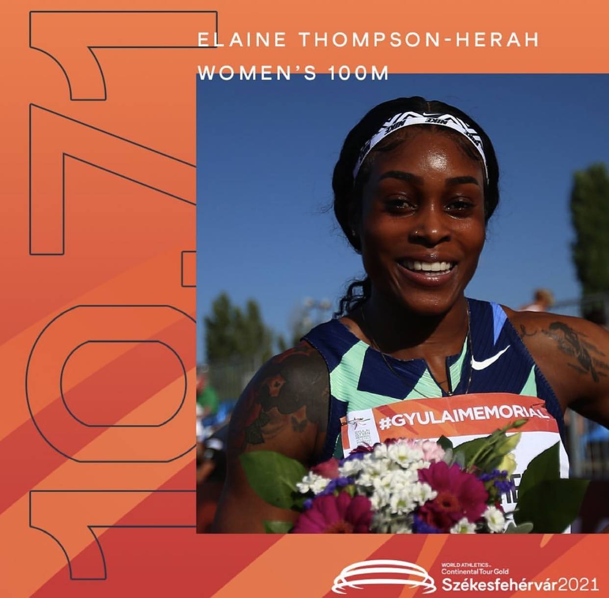 希姆宾百米9秒84创非洲新纪录牙买加女飞人汤普森10秒71重回巅峰