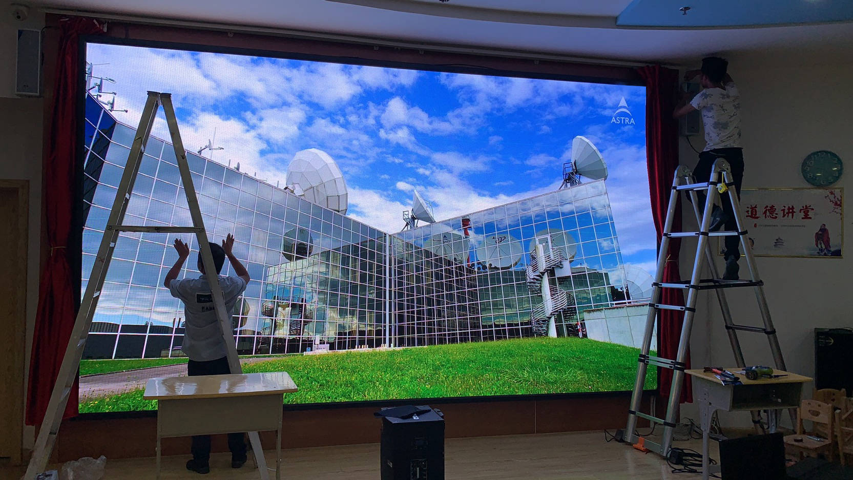 赋能教育领域海佳彩亮led显示屏助力学校信息化教育环境建设