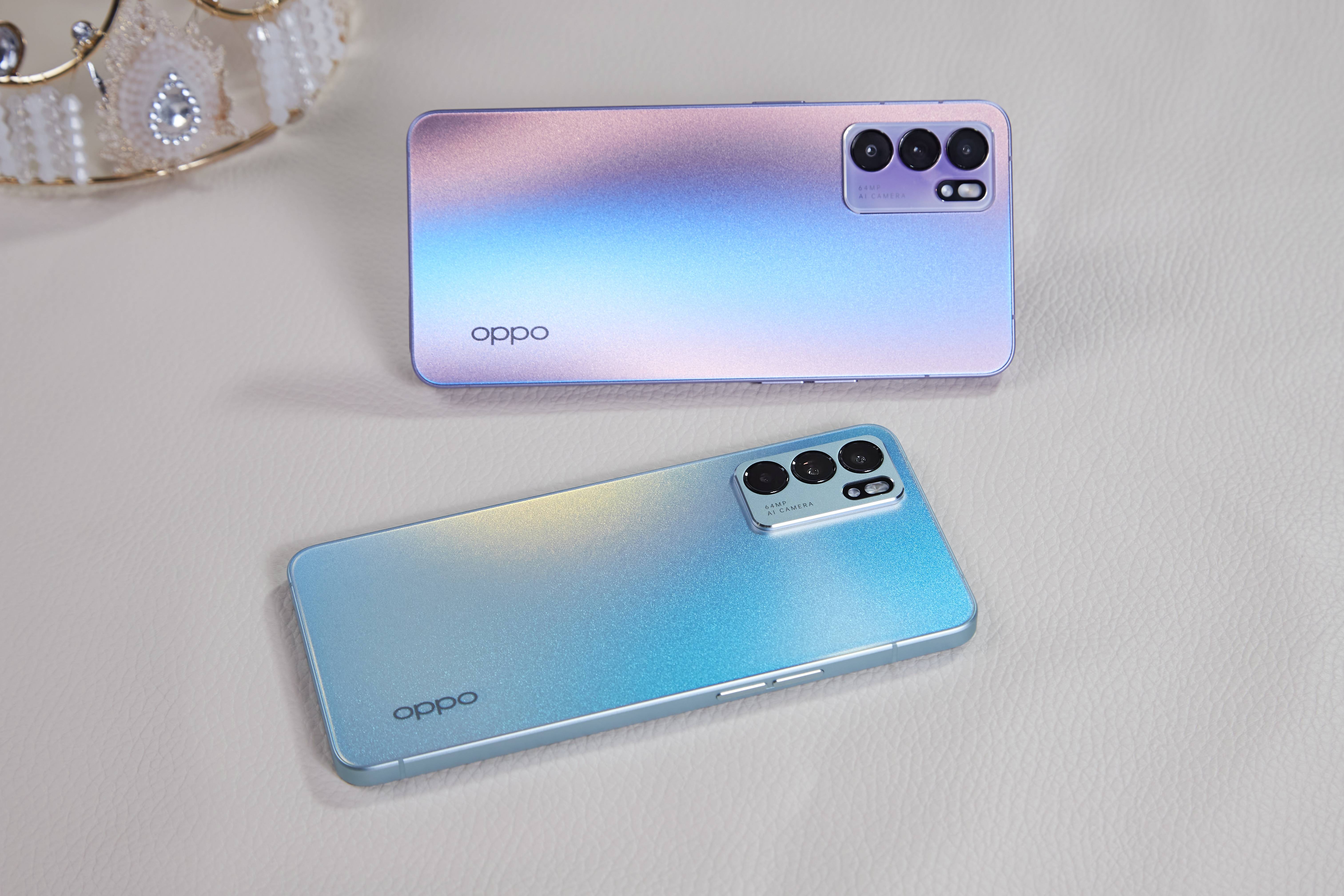 opporeno6星河入梦图片