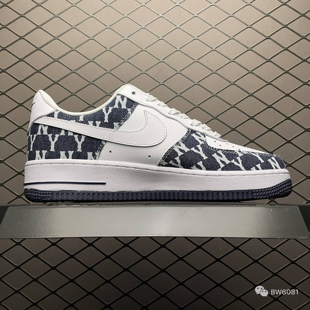 美国|NY榄球洋基队 x Nike Air Force 1 07 LV8"NY"空军一号牛仔NY印花 315122-441