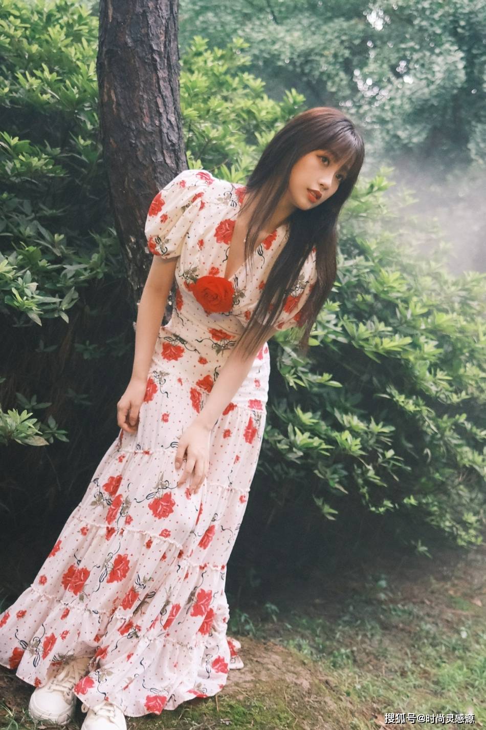 设计|春夏碎花连衣裙教科书：景甜、虞书欣、孟美岐