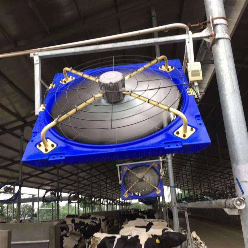 牛舍通风降温风机 悬挂式牛舍风扇