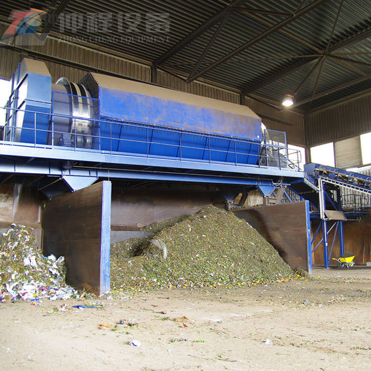 垃圾处理厂使用垃圾分选设备的具体作用