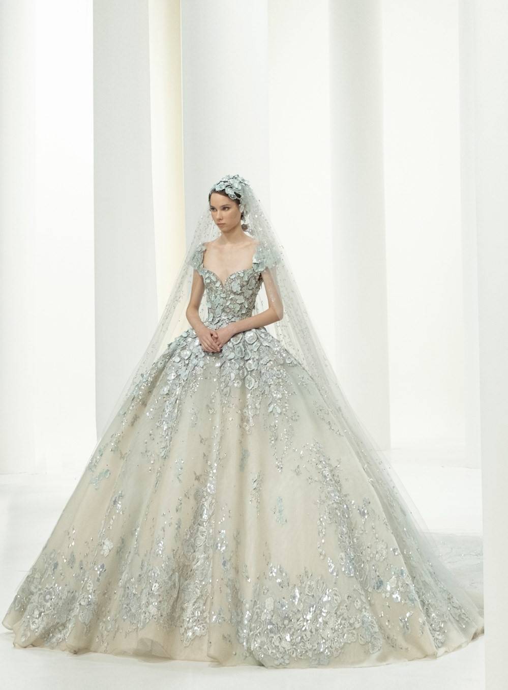 系列|黎巴嫩仙牌 Elie Saab 2021/2022秋冬高级定制系列