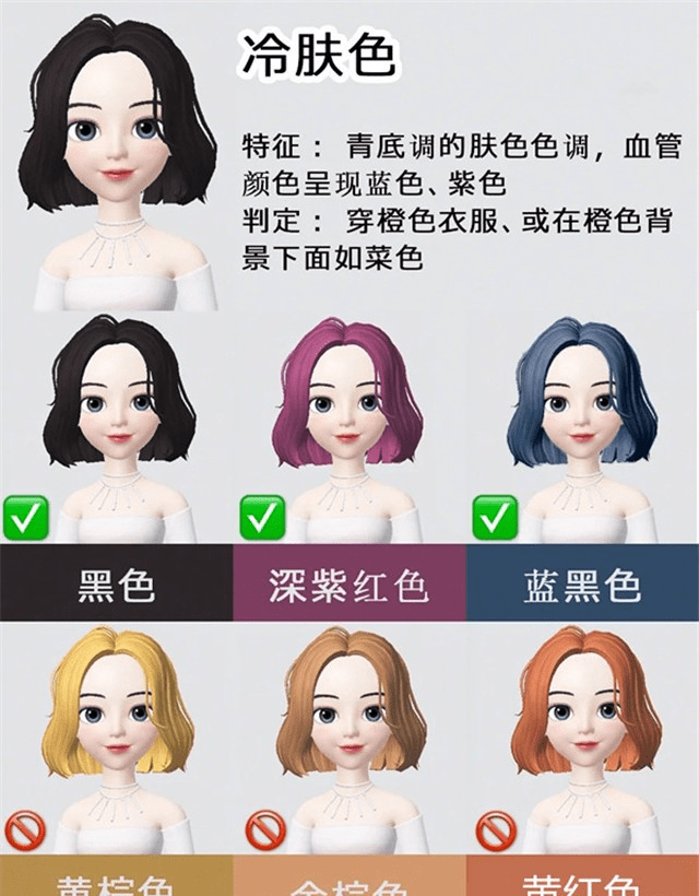 分析|你以为这些是显白的发色？看看以下的对色分析吧