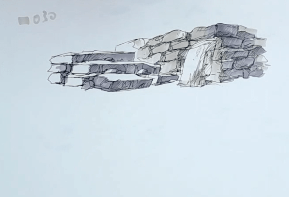 艾尔斯马克绘用马克笔如何绘画石头呢