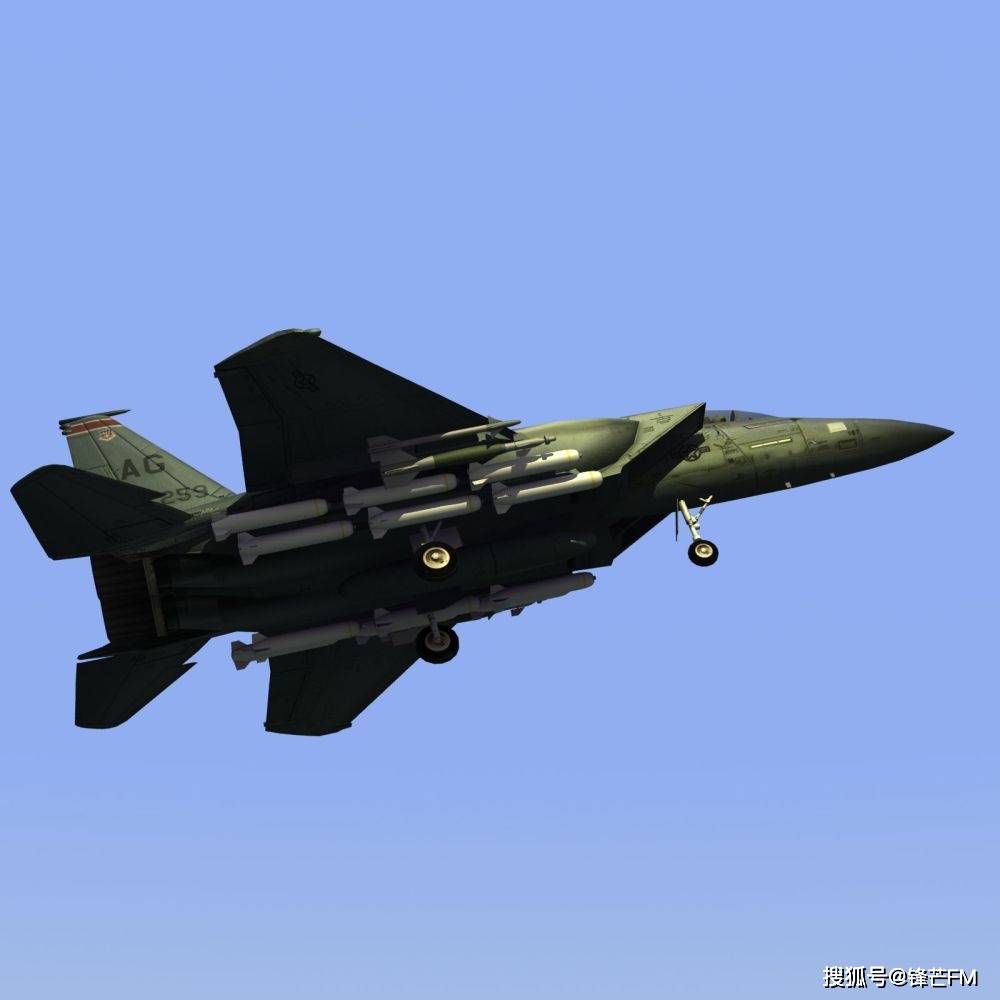 12架f15e部署关岛,发挥不了任何作用!_战斗机