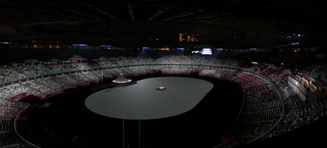 就这色调昏暗音乐诡异东京奥运会开幕式引吐槽看鬼片一样