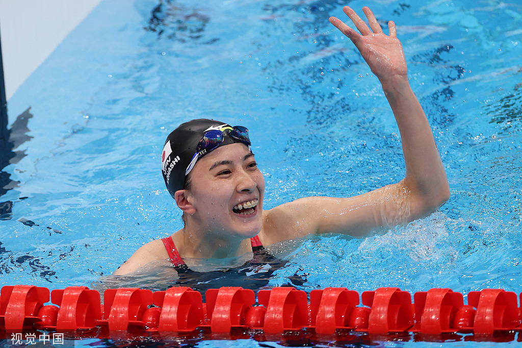 高清图:女子400混决赛 大桥悠依夺日本游泳队首金