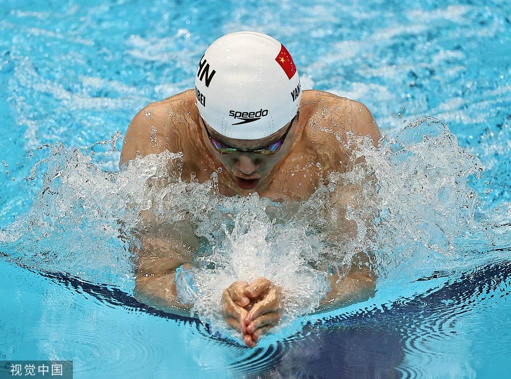 高清图:男子100米蛙泳决赛 闫子贝第六无缘奖牌-搜狐大视野-搜狐新闻