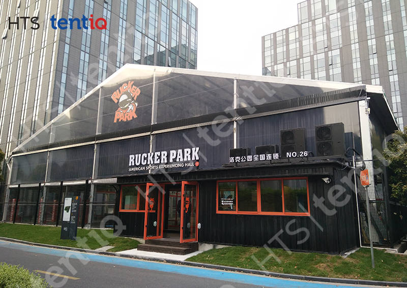 球馆临时篷房通过使用单元模块轻松完成场馆面积的扩大