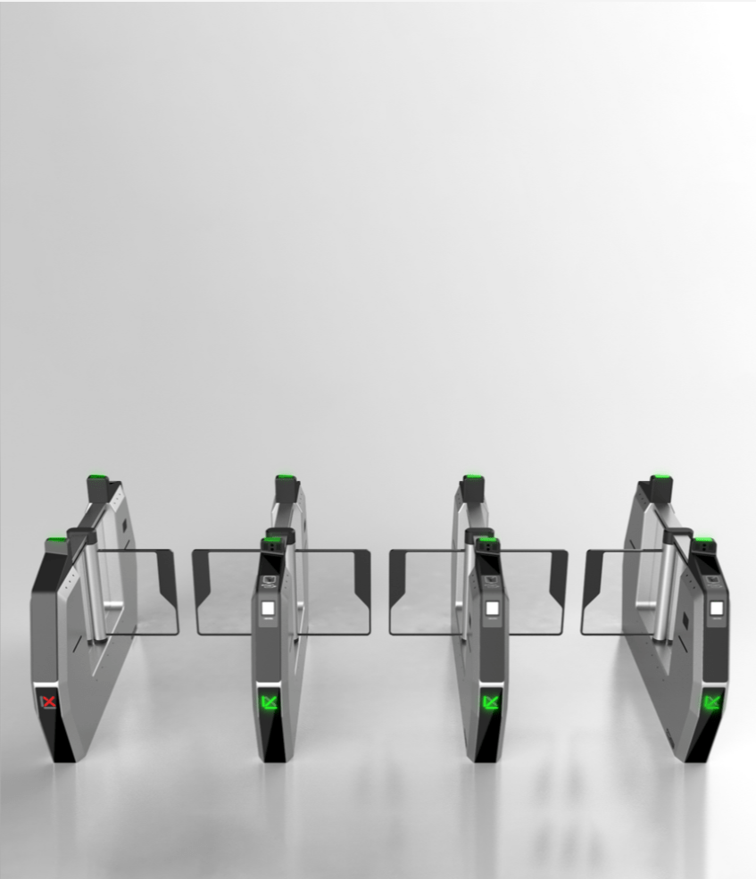 广州地铁可人脸识别的智能闸机