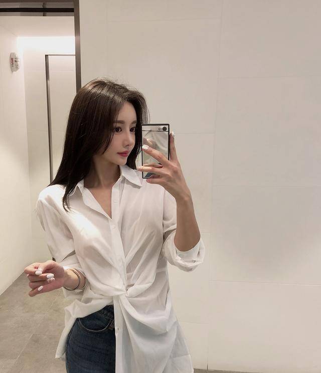 文章|韩模孙允珠日常时尚潮流服装拍摄自拍照集合