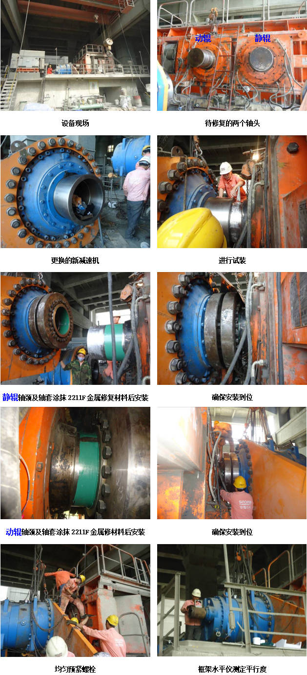 輥壓機軸修復老問題新方法兩大典型案例為你一一道來