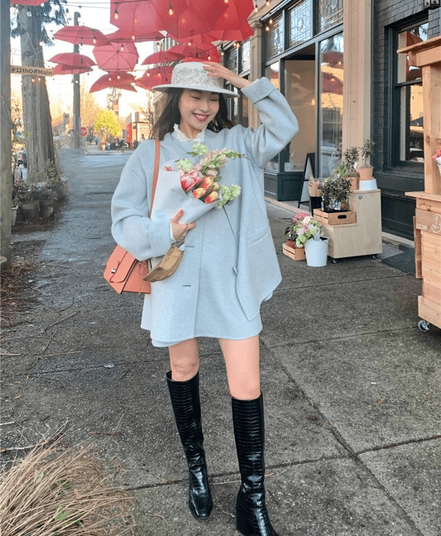 黑色|黑白灰很有“烟火气”，随性混搭时髦又接地气