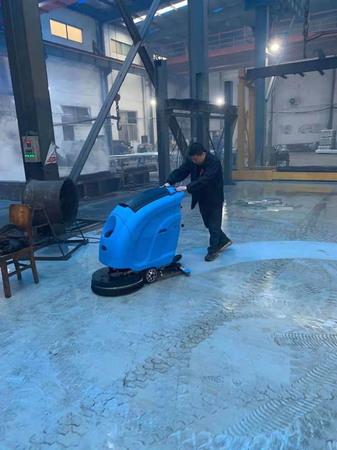 无锡车间地面清洗专用手动洗地机