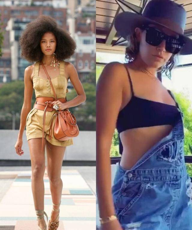 服装|背带裤的潮流风又吹回来了,别老穿普通的牛仔背带裤了,试试这些