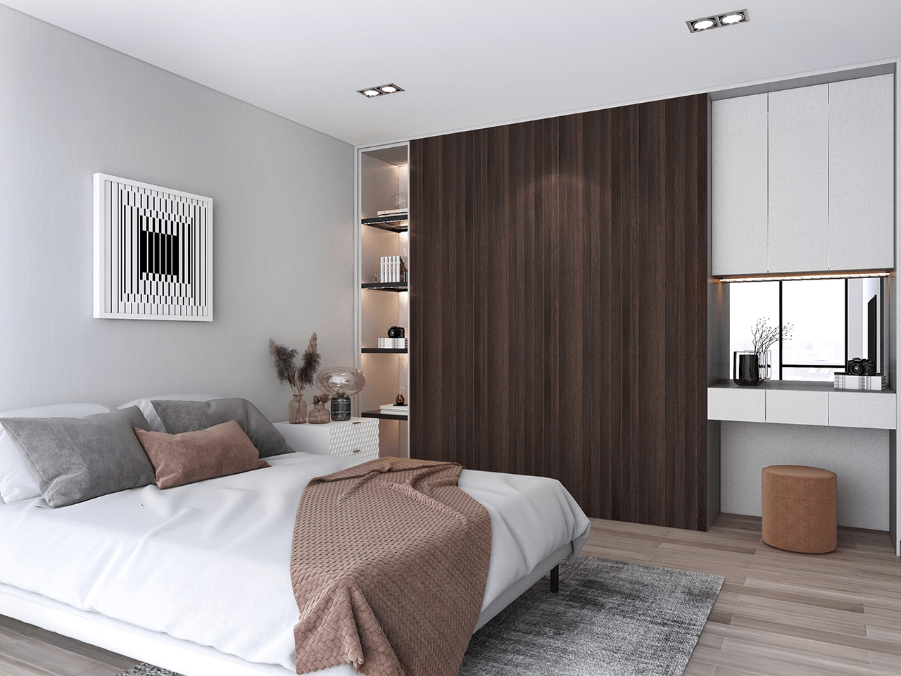 深色家具的优雅与气质