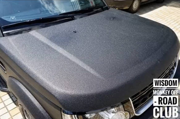 路虎防护改装,整车升级猿金刚车身防爆装甲涂层