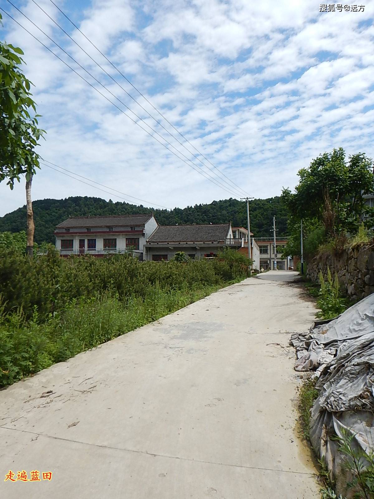 走遍蓝田2021小寨镇上湖滩村穿越旅行2