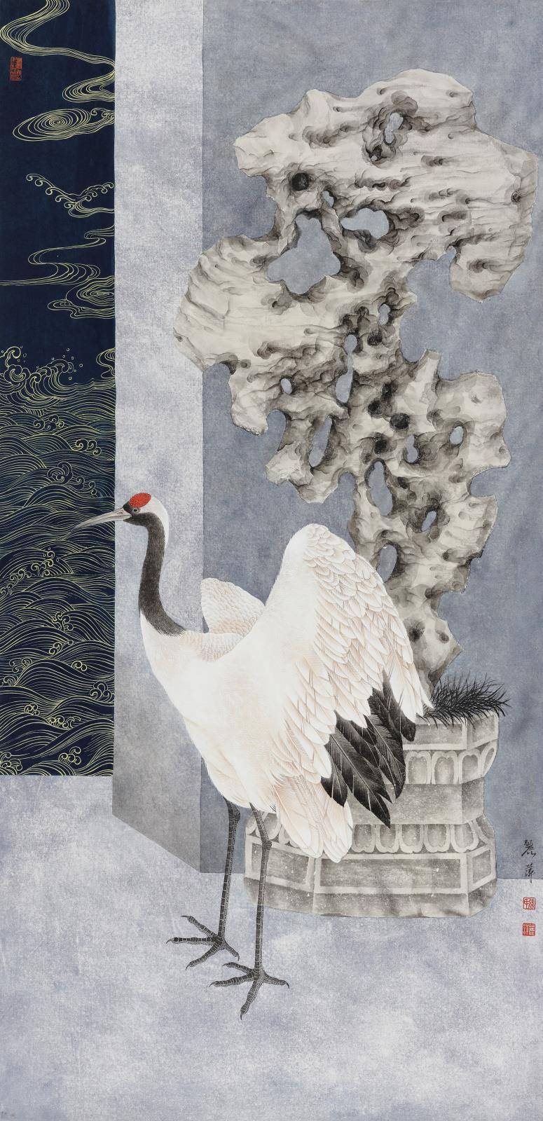 画家张丽萍花鸟画作品赏析