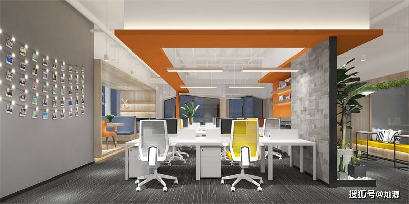 南宁办公室装修工位设计工作环境舒适员工工作状态好才能效率翻倍