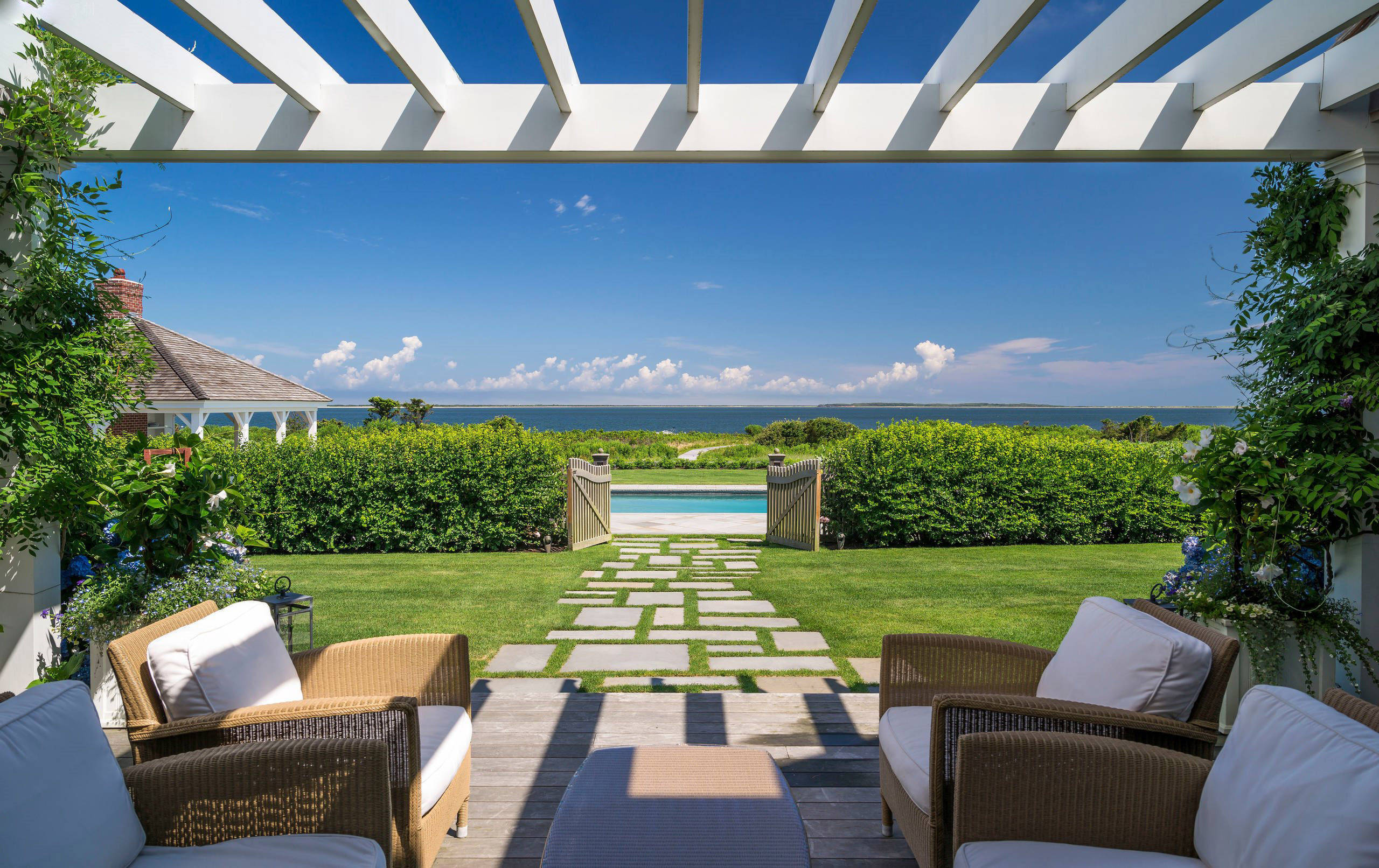 20个海边的庭院,海天之间,波澜壮阔与安宁静谧相交的美丽