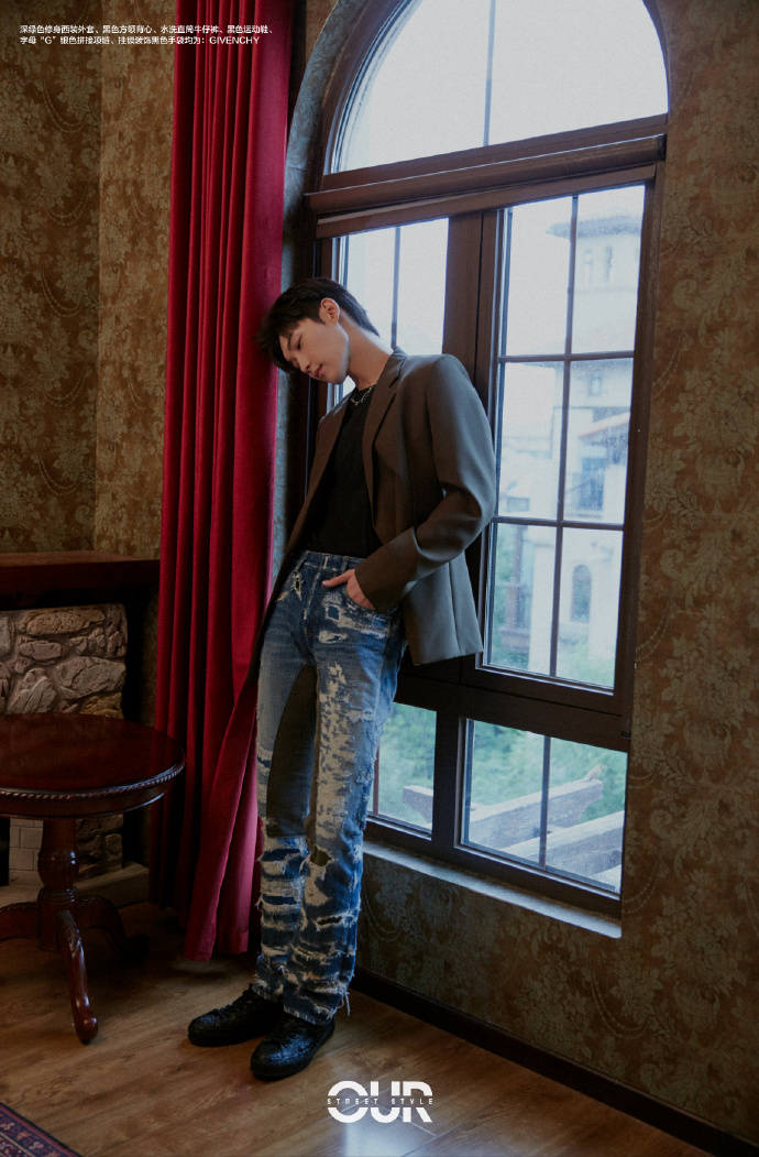 男士街拍 一叶知秋 主题 邢昭林的街拍look