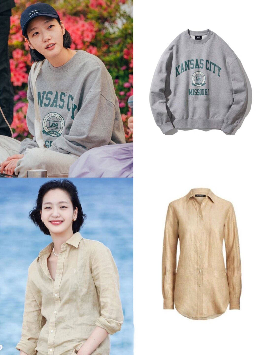 网络|还记得《孤独又灿烂的神》的女主吗？金高银小姐姐的穿搭简直是秋季的模板啊！