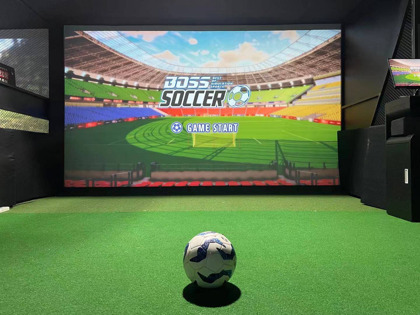 室内模拟足球也在逐渐发展