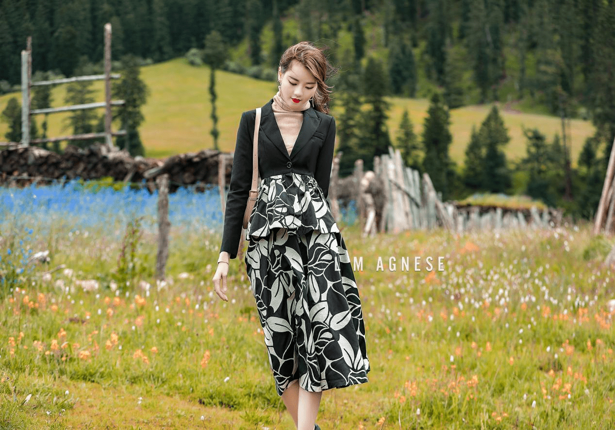 层次|高端女装简爱格妮斯秋季穿搭灵感 温暖而不失仪式感