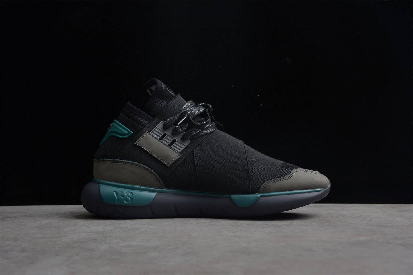 漆皮|阿迪达斯 Adidas Y-3 QASA HIGH 黑武士运动鞋