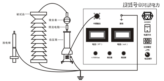 直流高压发生器的接线图