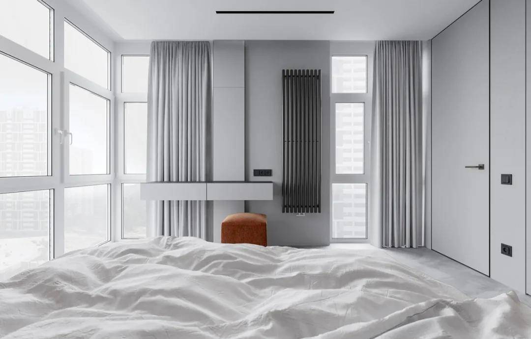 莫兰迪色系高级灰极简工业风格设计