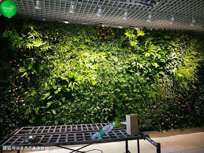 仿真植物墙,新的城市绿色装饰墙